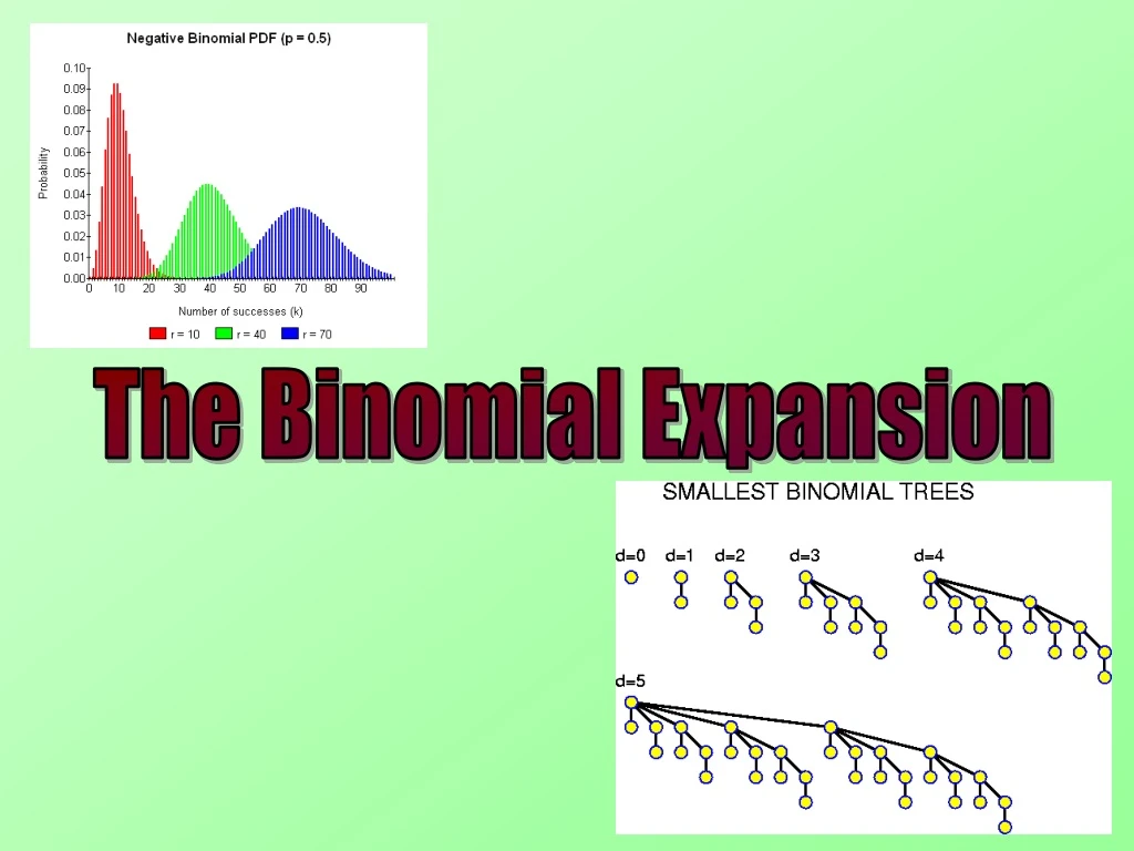 the binomial expansion
