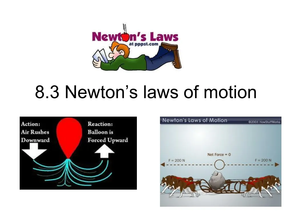 8 3 newton s laws of motion