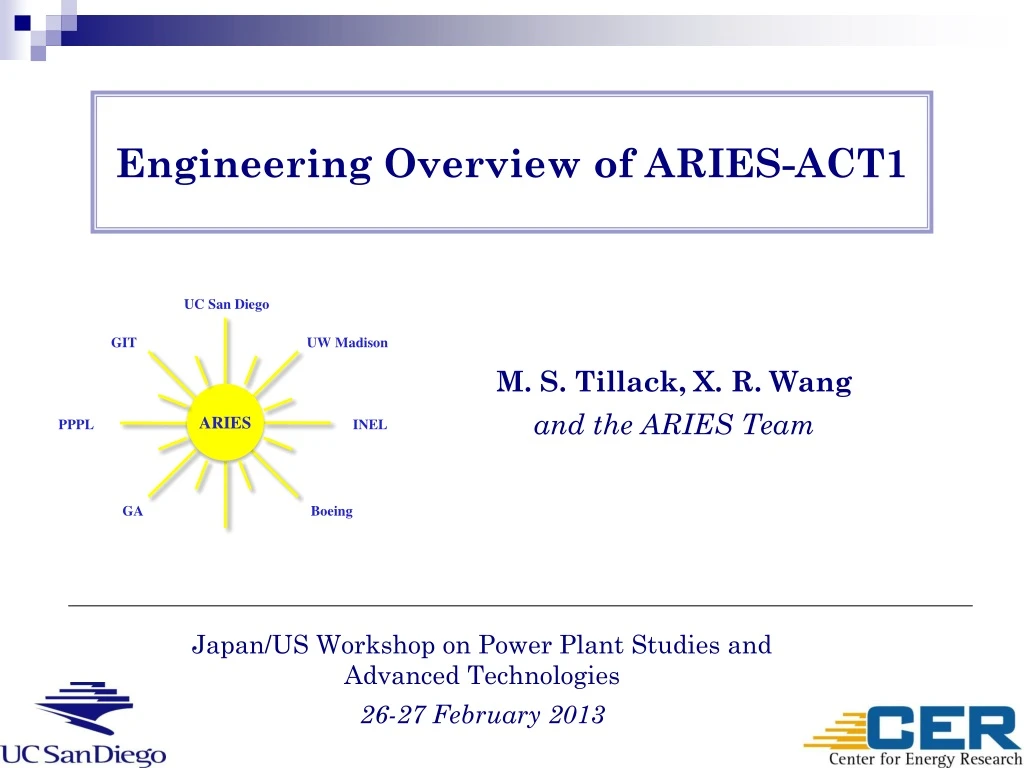 engineering overview of aries act1