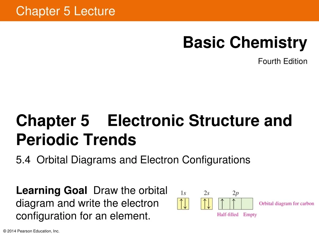 chapter 5 electronic structure and periodic trends