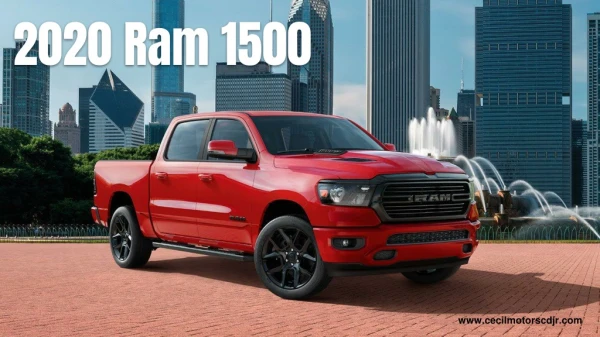 All New 2020 Ram 1500 Pickup Truck - Cecil Motors