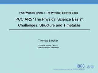 Climate Change Impacts on the Environment - slide 1