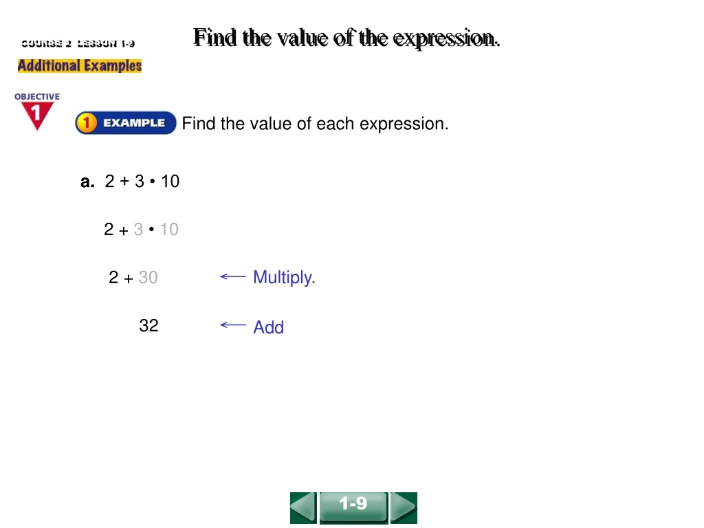 find the value of the expression