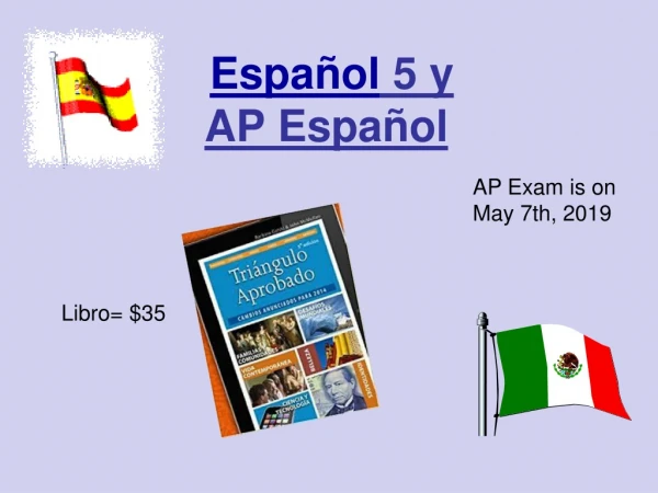 Español 5 y AP Español