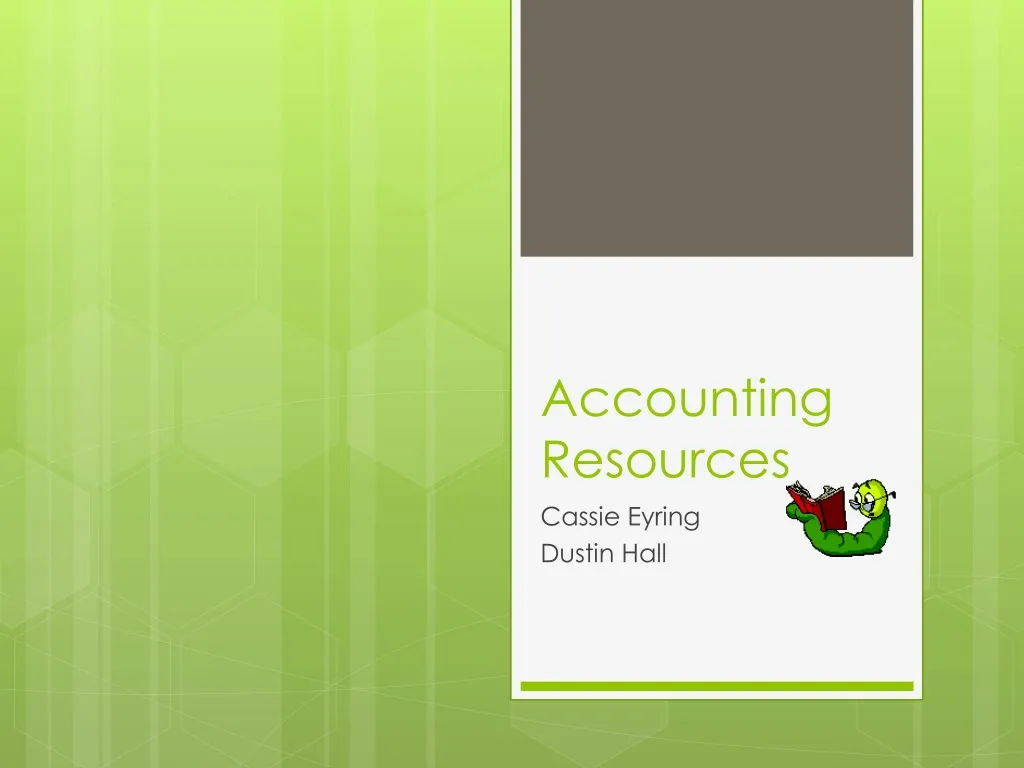 accounting resources