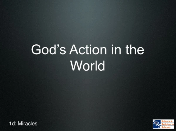 God’s Action in the World