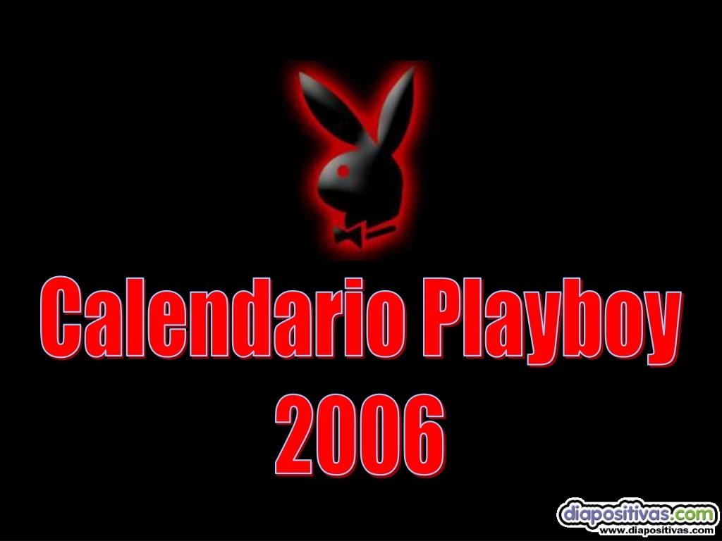 calendario playboy 2006