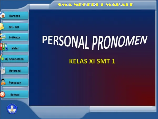 Personal Pronomen