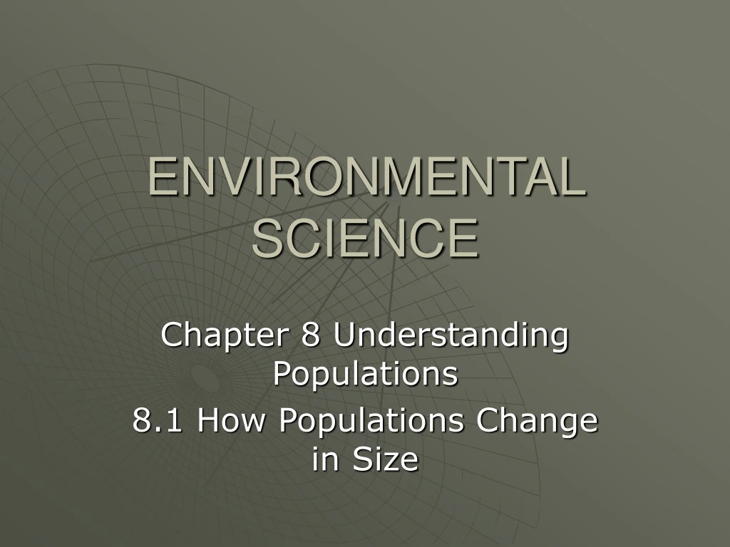 environmental science