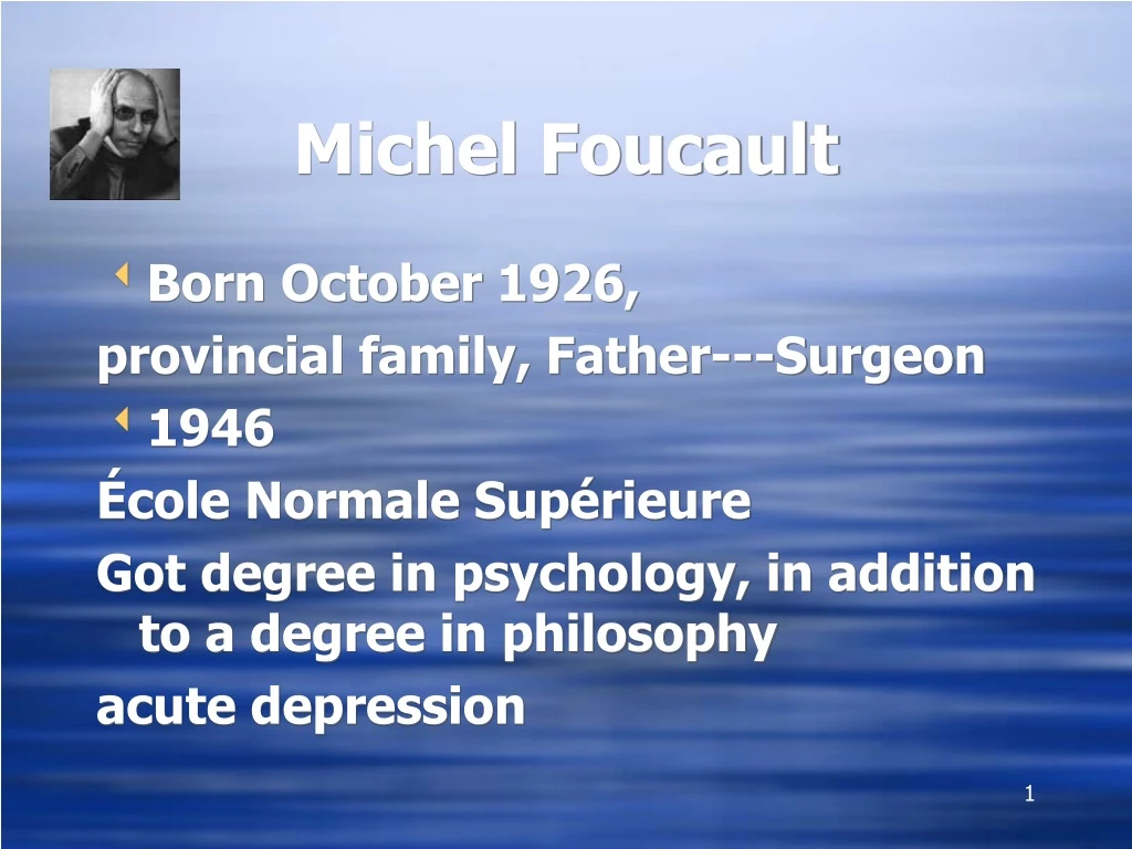 michel foucault