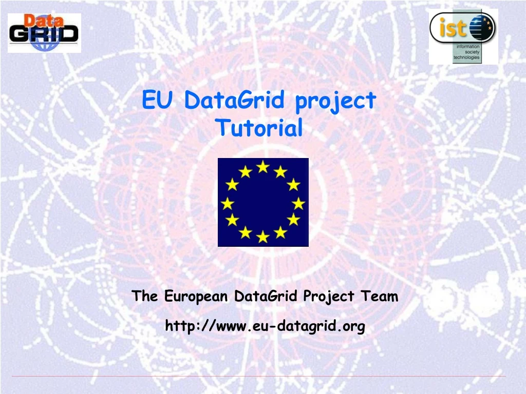 eu datagrid project tutorial