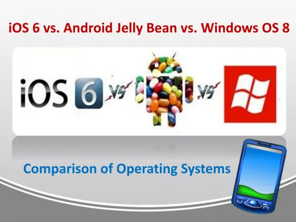 iOS 6 vs. Android Jelly Bean vs. Windows OS 8 - Comparison o