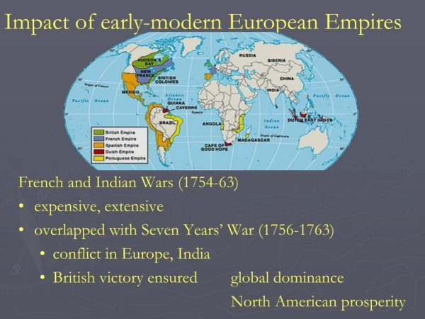 Impact of early-modern European Empires