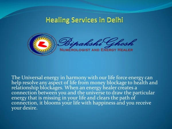 Healing Centre in Delhi