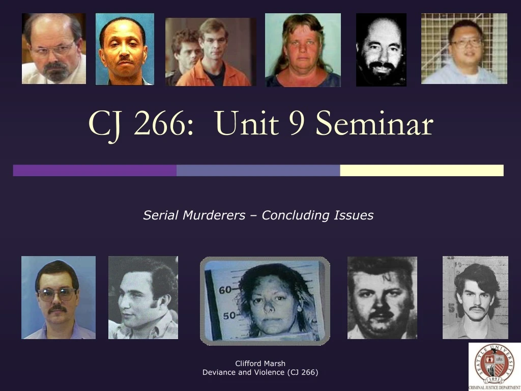 cj 266 unit 9 seminar