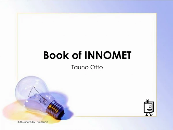 Book of INNOMET