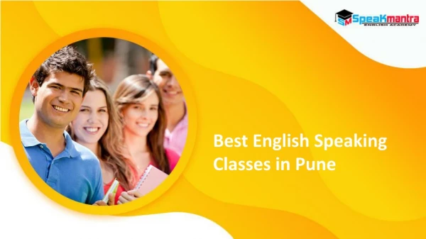 Best English Speaking Classes in Pune - SpeakMantra English Academy