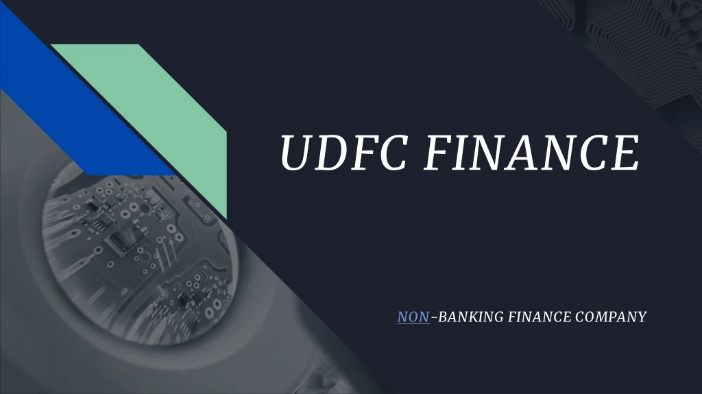 udfc finance