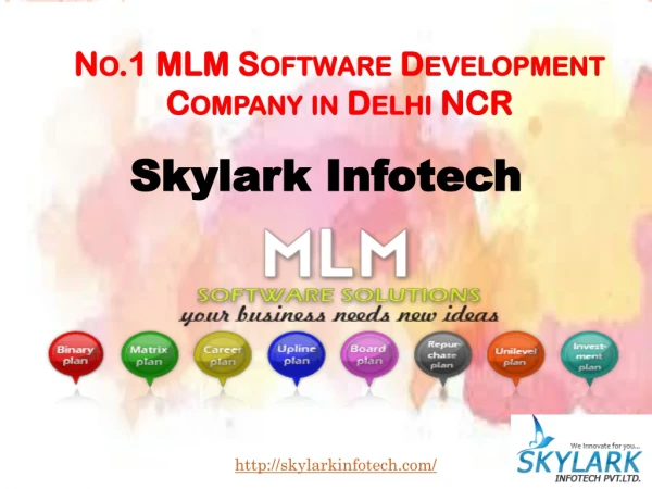 Top MLM Software Company In Delhi NCR and India| Skylark Infotech