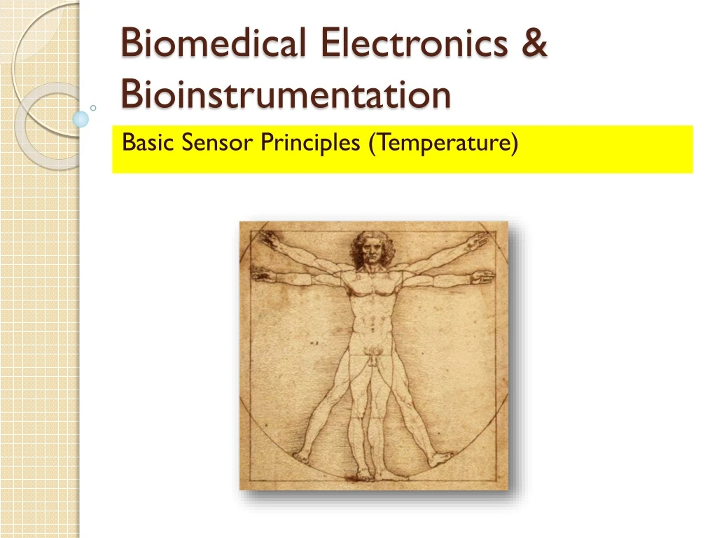 biomedical electronics bioinstrumentation