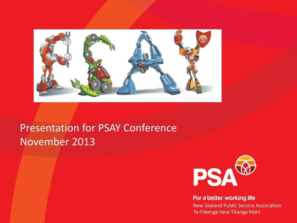 presentation for psay conference november 2013