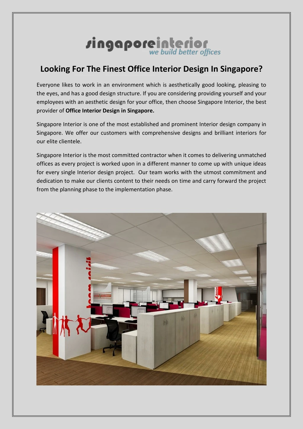 looking for the finest office interior design