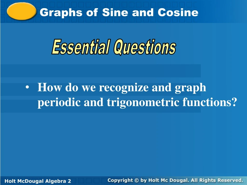 graphs of sine and cosine