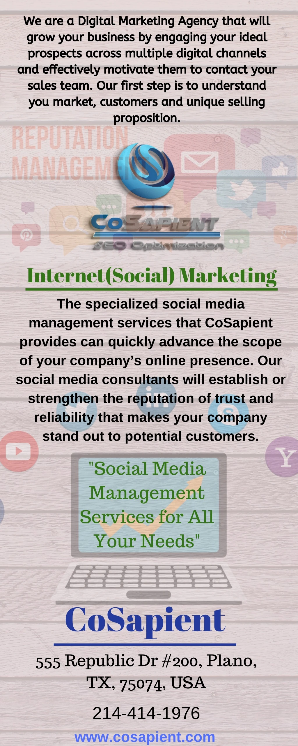 we are a digital marketing agency that will grow