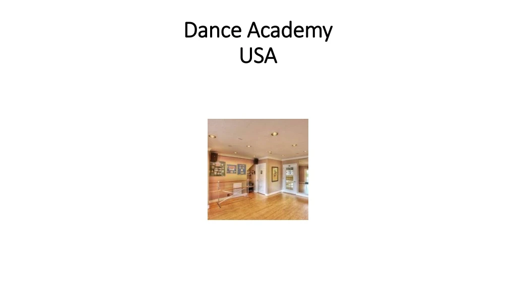 dance academy usa