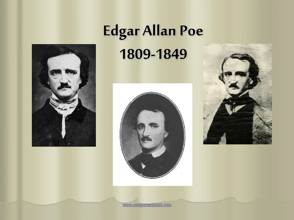 edgar allan poe 1809 1849