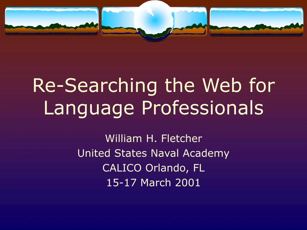 re searching the web for language professionals