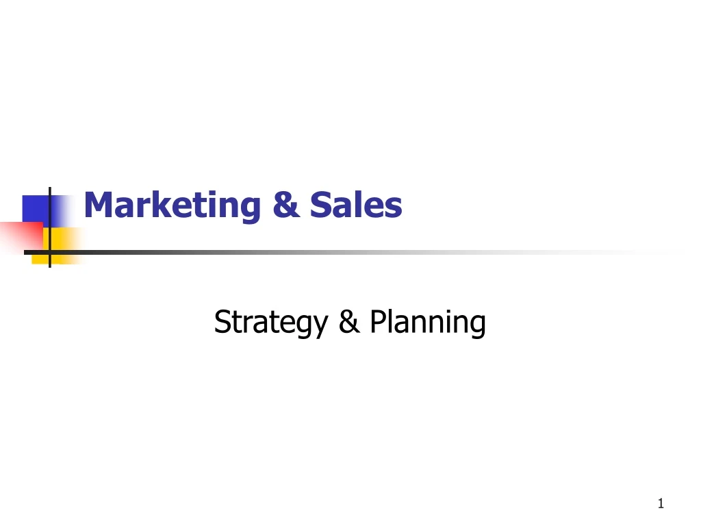 marketing sales