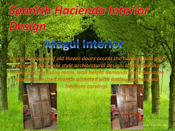 Spanish Hacienda Interior Design