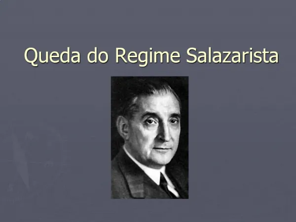 Queda do Regime Salazarista