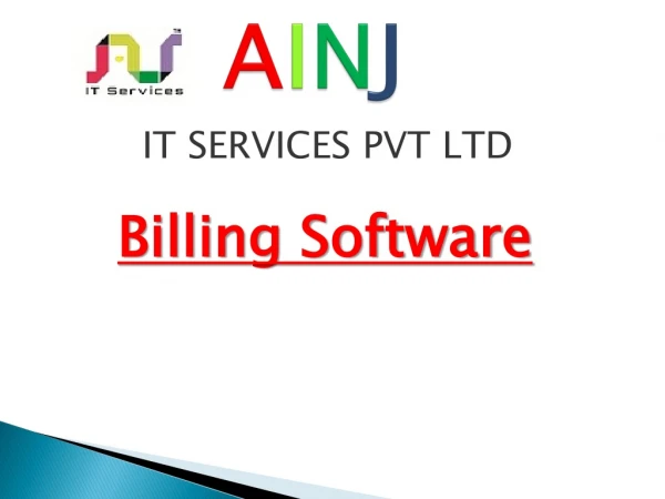 AINJ IT SERVICES PVT LTD