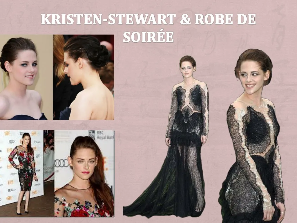 kristen stewart robe de soir e