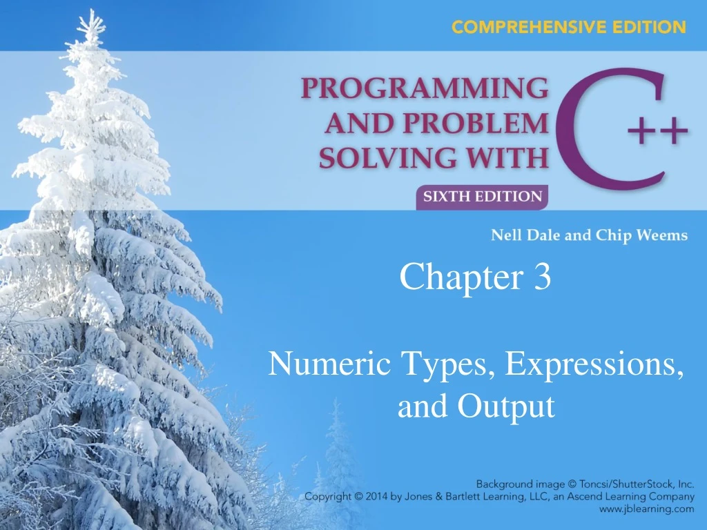 chapter 3 numeric types expressions and output