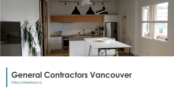 General Contractors Vancouver