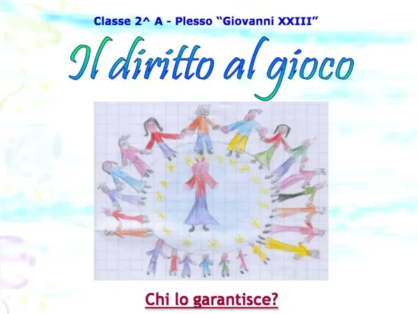 Classe 2 A - Plesso Giovanni XXIII