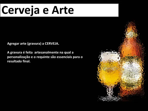 Cerveja e Arte