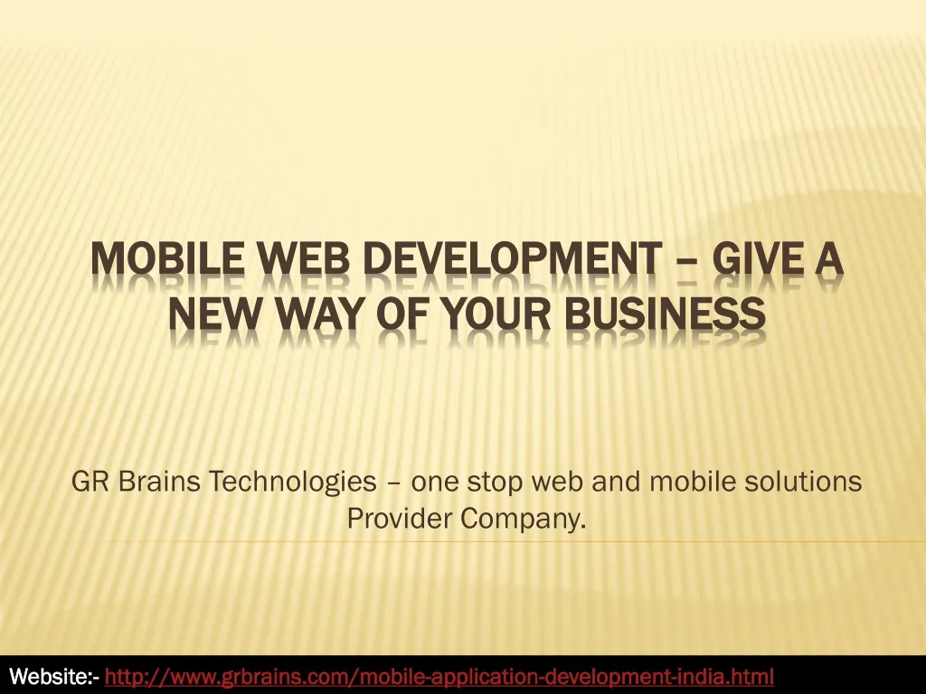 gr brains technologies one stop web and mobile solutions provider company