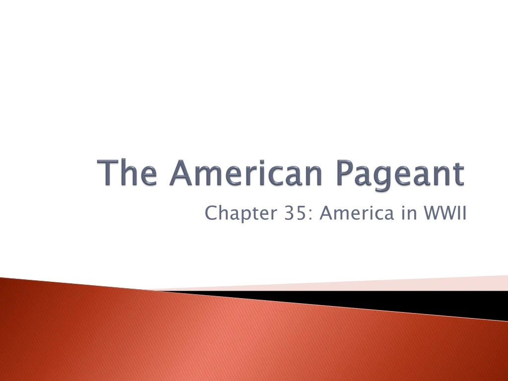 the american pageant