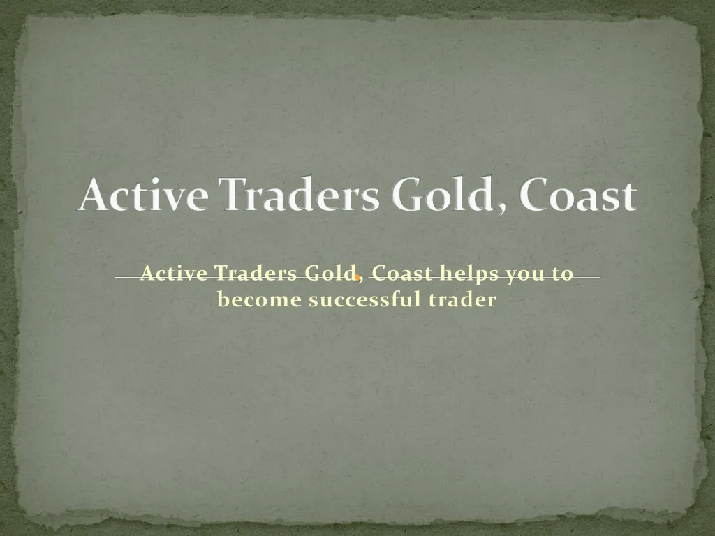 active traders gold coast