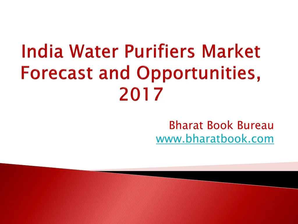 india water purifiers market forecast and opportunities 2017