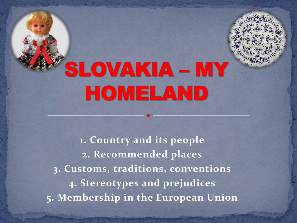 slovakia my homeland