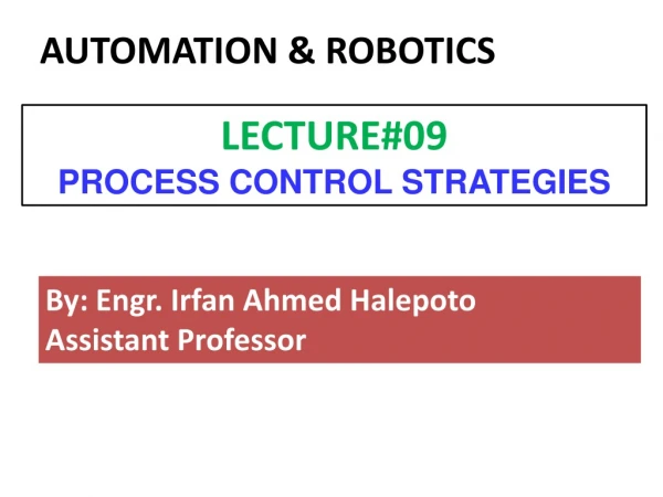 By: Engr. Irfan Ahmed Halepoto Assistant Professor