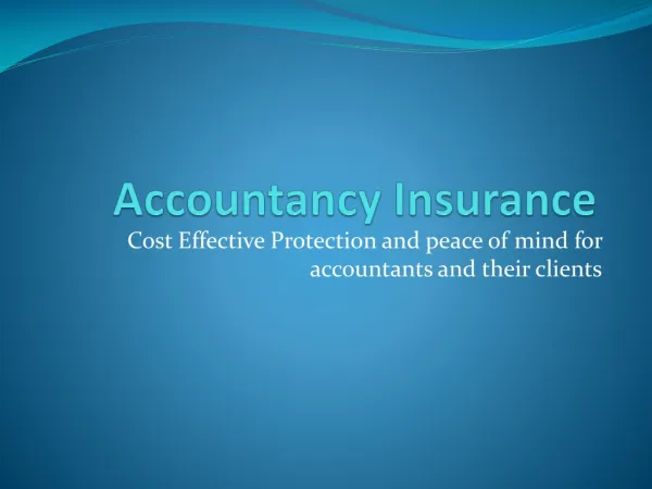 Accountancy Insurance - audit shield