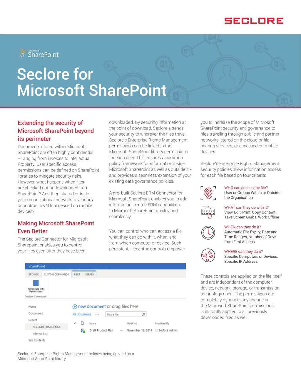 seclore for microsoft sharepoint