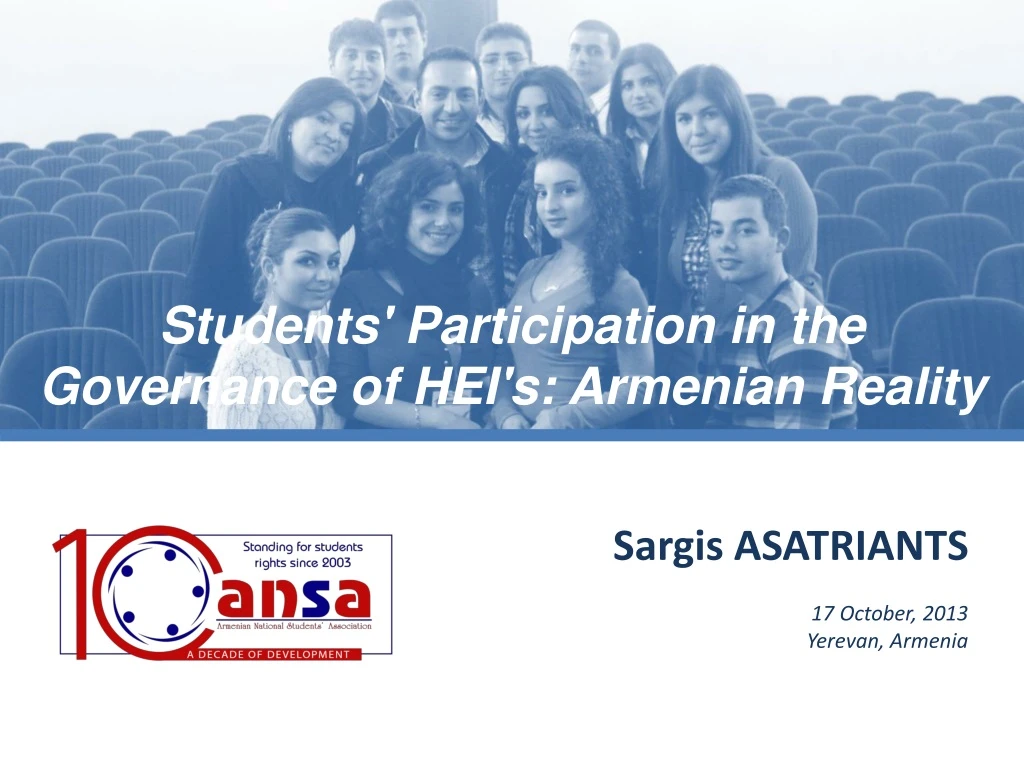 students participation in the governance