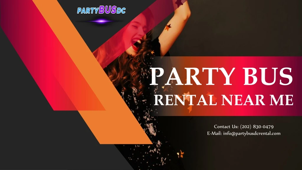 party bus rental near me